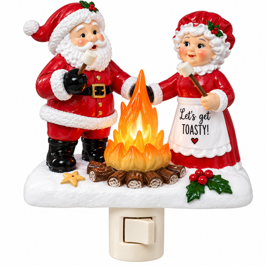 Mr. and Mrs. Claus Plug-In