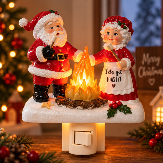 Mr. and Mrs. Claus Plug-In